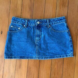 Edikted Women's Blue and Navy Skirt